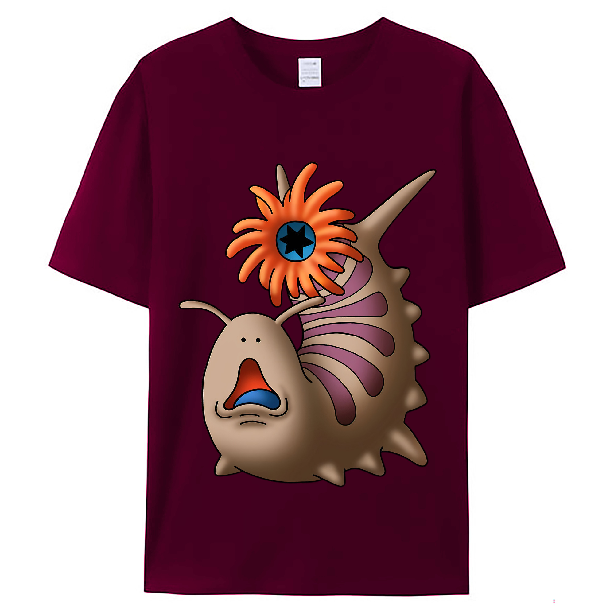 （画像用） ドラゴンクエスト Doragon Kuesuto Dragon Quest レディースカジュアルプリントTシャツ（綿100％）